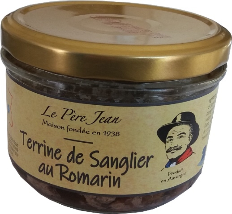 Terrine de Sanglier au romarin